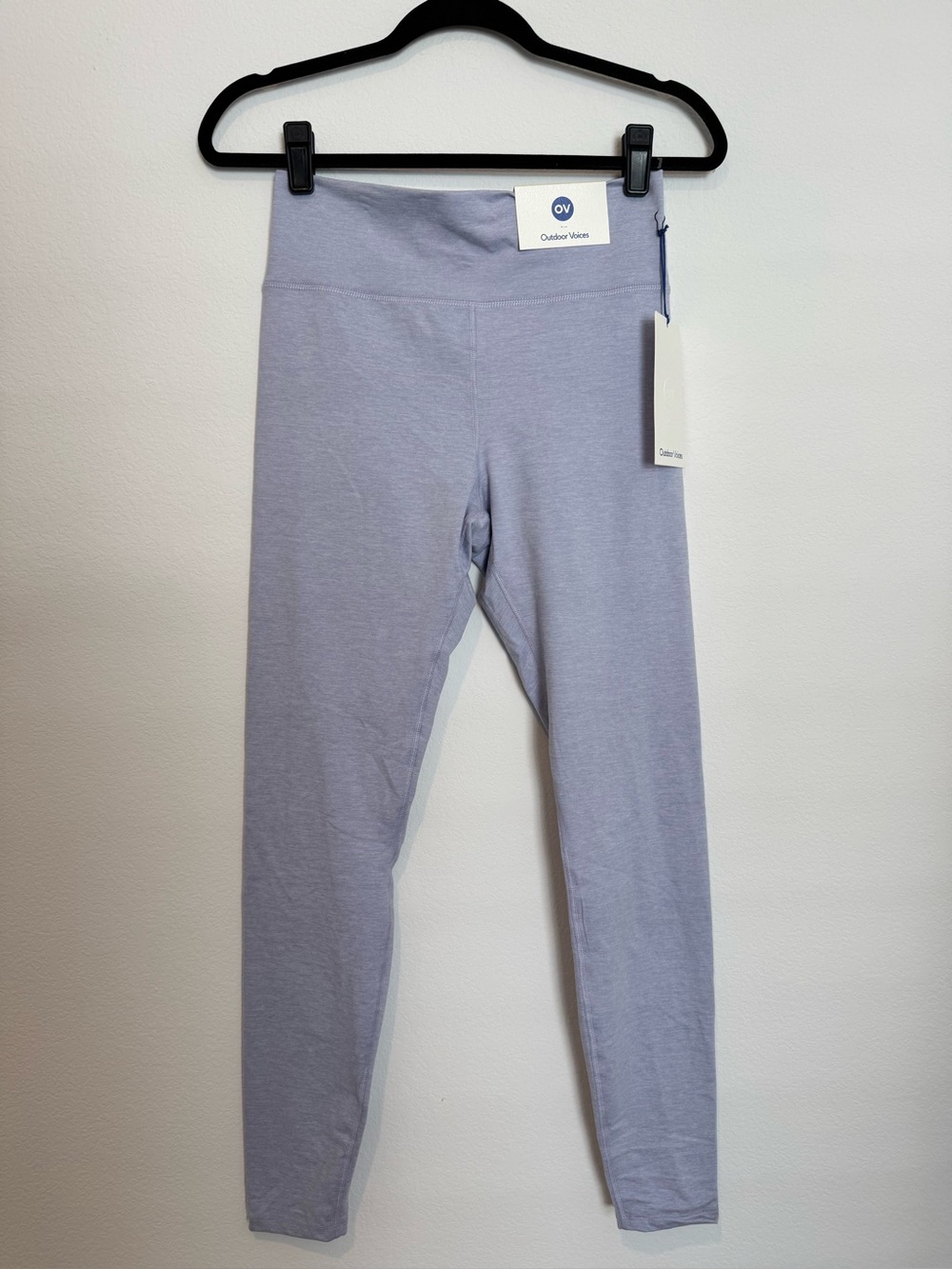 Outdoor Voices CloudKnit Legging Compression Fit 28" Inseam Light Blue